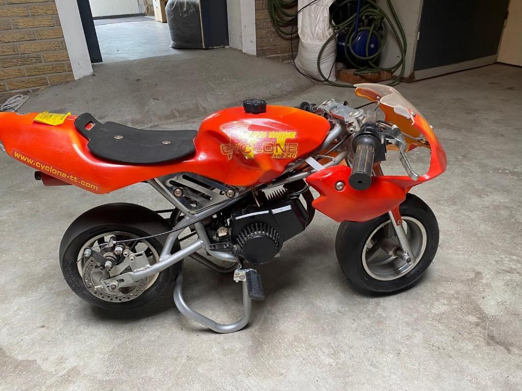 Mini Race motor 49cc, Ophalen, Gebruikt, Cyclone
