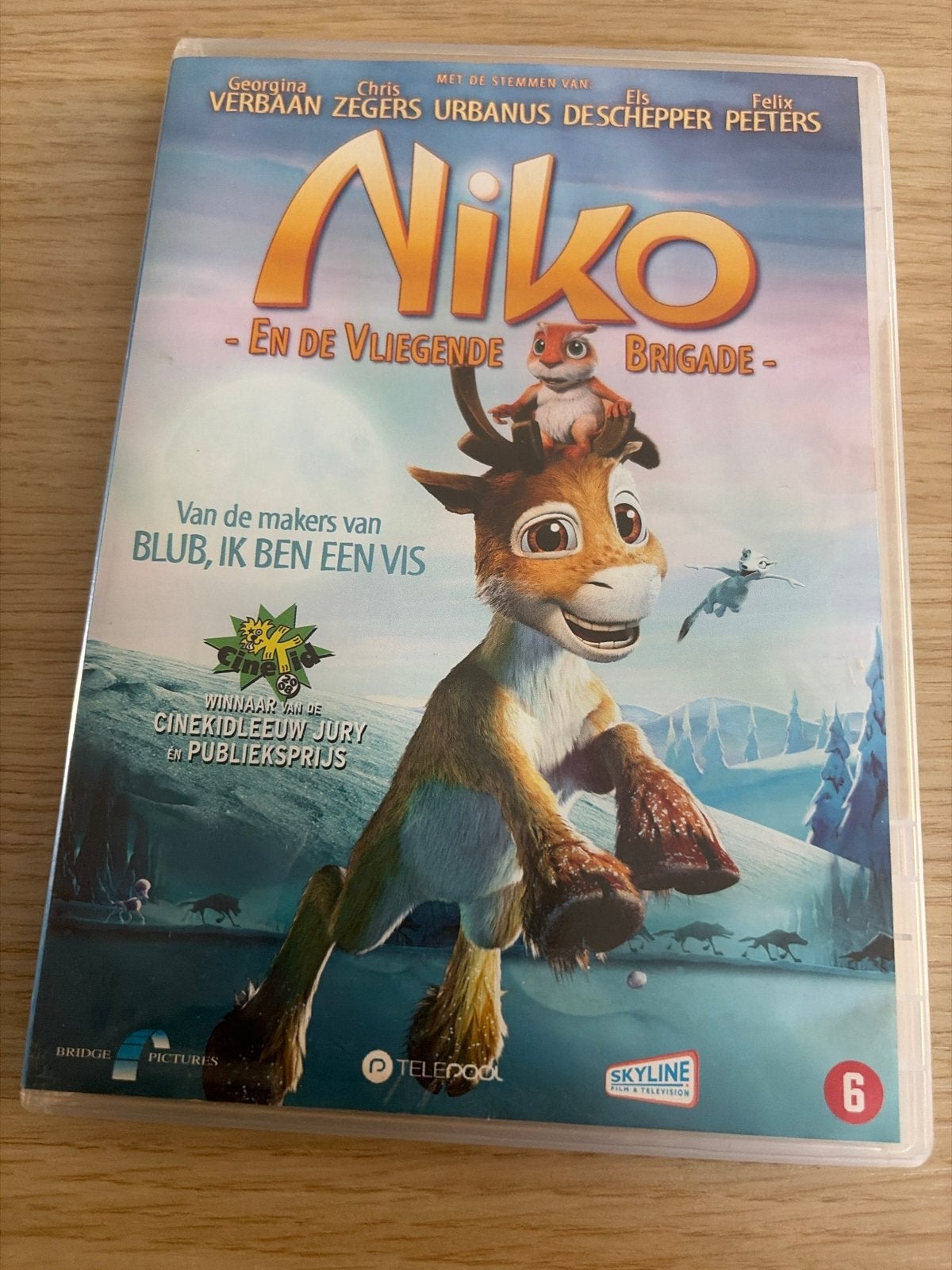 Niko en de Vliegende Brigade DVD - Familiefilm, Ophalen, Nederlands, Nederlands, Zo goed als nieuw