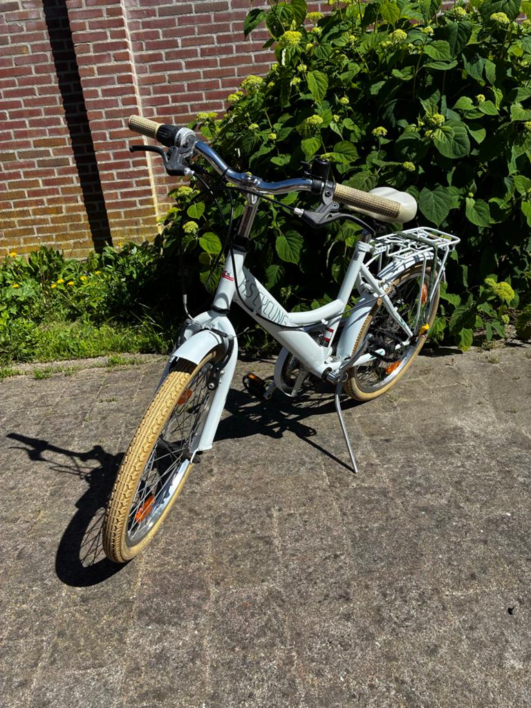 KS Cycling Kinderfiets Wit 20 inch Shimano 6 versnellingen, Ophalen, Gebruikt, 20 inch of meer