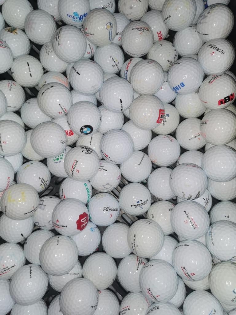 Pinnacle gold golfballen 100 stuks AAAA kwaliteit, Sport en Fitness, Golf, Ophalen of Verzenden, Bal(len)