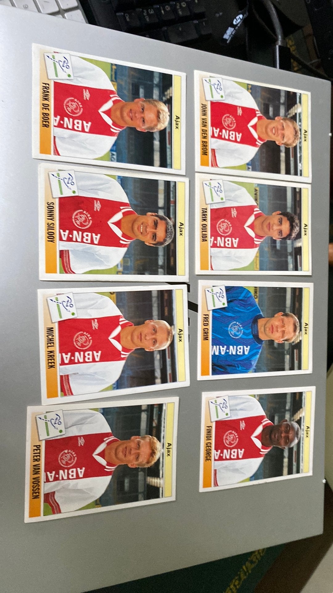 Panini ajax 95, Verzamelen, Ophalen of Verzenden, Zo goed als nieuw, Ajax, Poster, Plaatje of Sticker