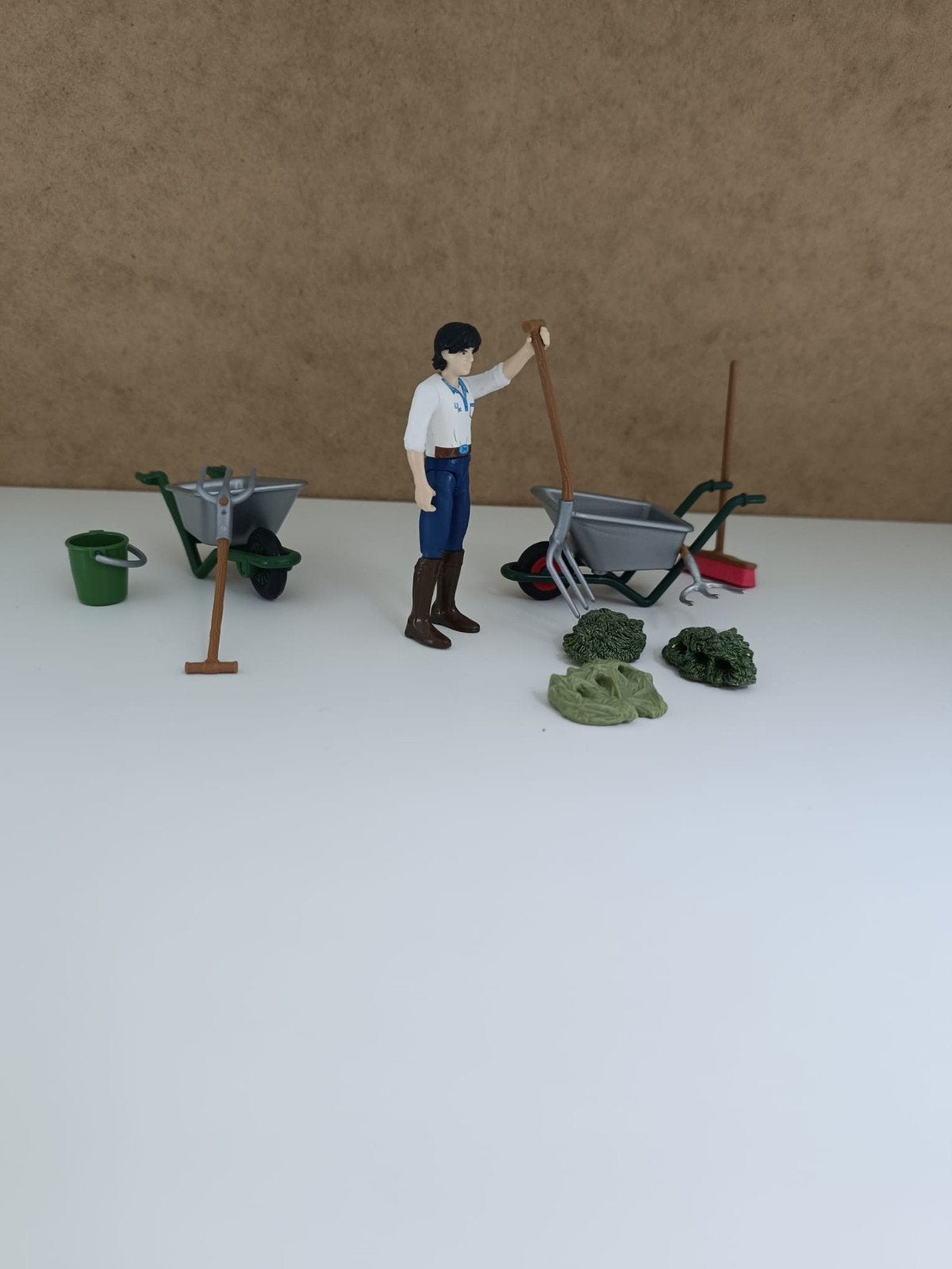 Schleich boerderij speelset met figuur en accessoires, Ophalen of Verzenden, Nieuw