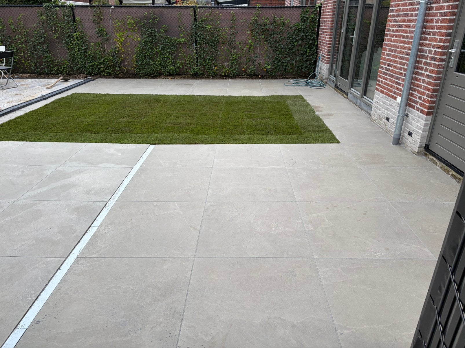 Tre recco grigio 80x80x3 keramische tegel nieuw, 22m2, Ophalen, Nieuw