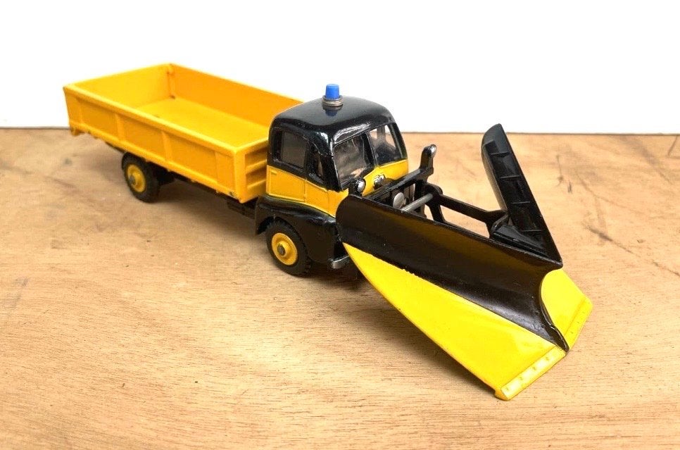 Dinky Toys Supertoys 959 Foden Dump Truck met sneeuwploeg, Ophalen of Verzenden