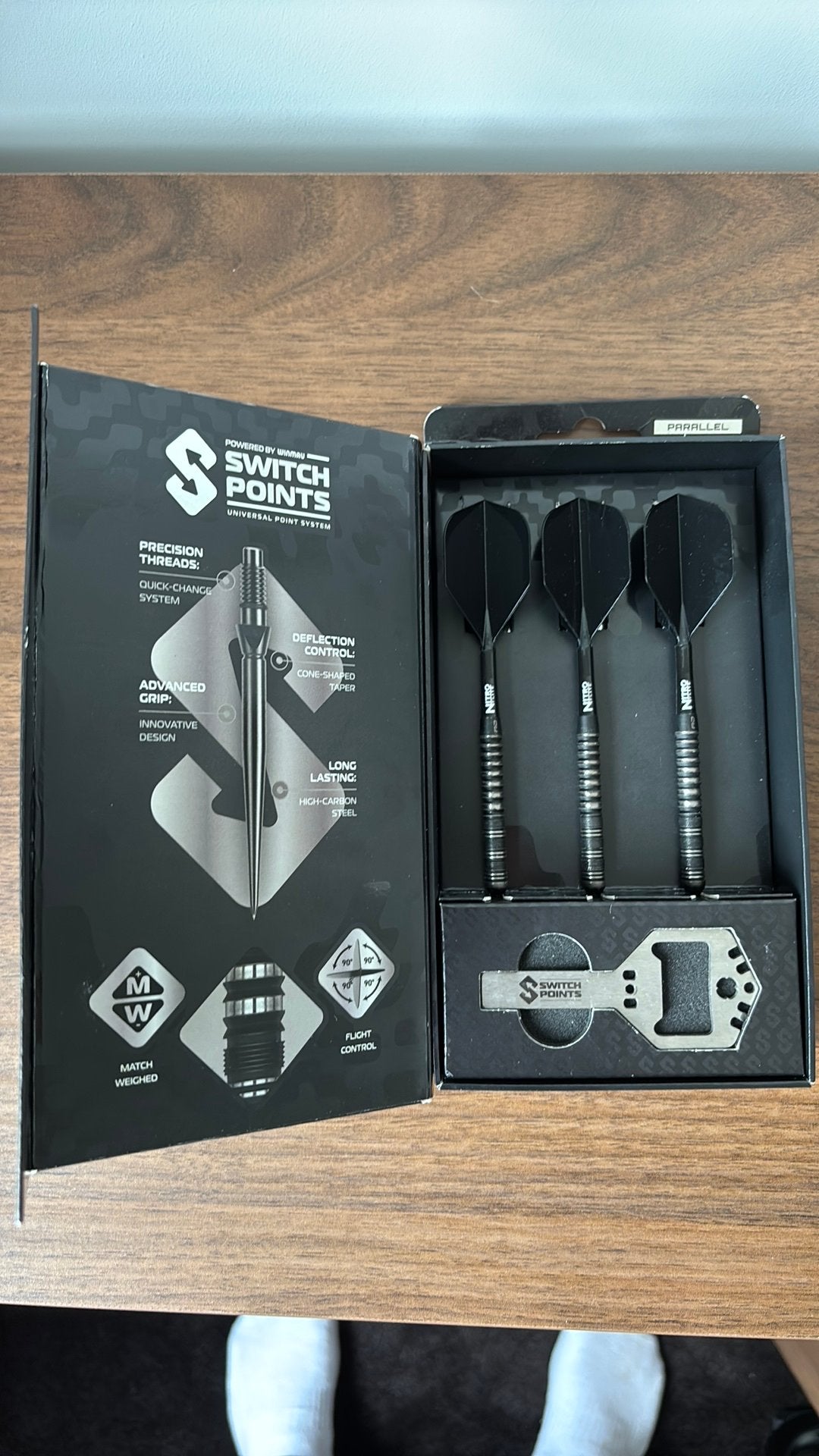RedDragon Sable Darts 23g Steel Tip - Zo goed als nieuw, Verzenden, Zo goed als nieuw, Pijlen
