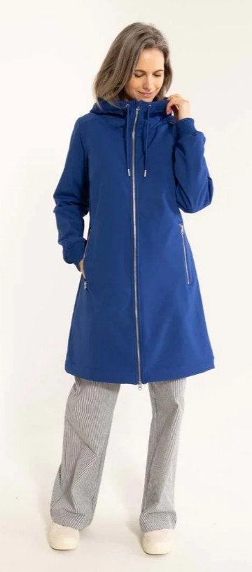 Danefae Softshell Jas maat S, Kleding | Dames, Blauw, Ophalen of Verzenden, Zo goed als nieuw, Maat 36 (S)