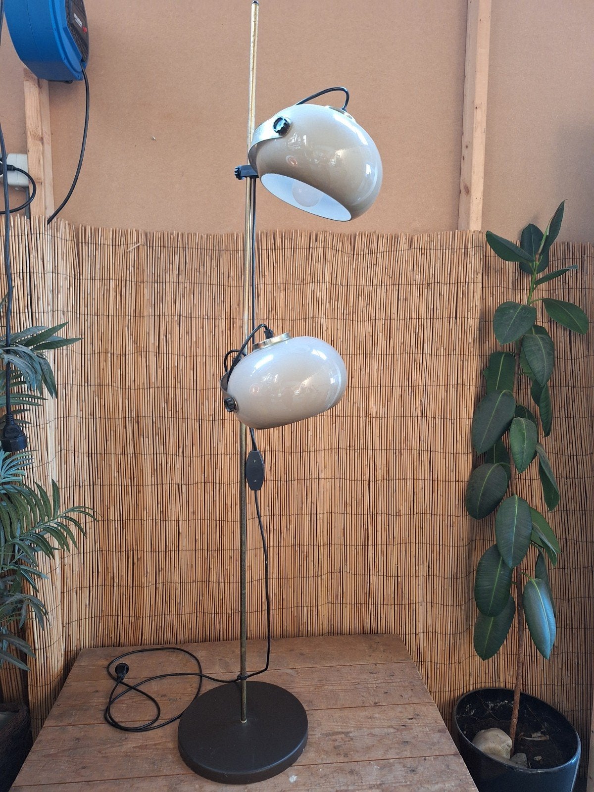 Dijkstra vintage mushroom vloerlamp, Ophalen