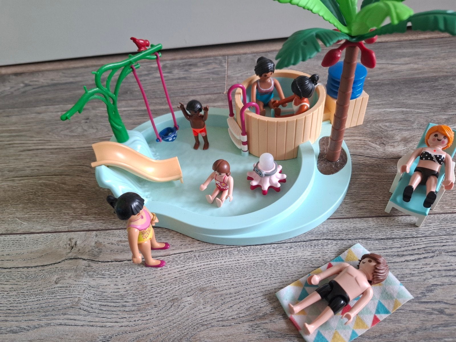 Playmobil Zwembad met Figuren en Accessoires, Ophalen, Gebruikt, Jongen of Meisje