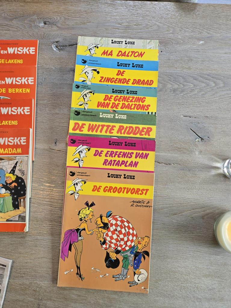 Strips van Lucky Luke, Boeken, Stripboeken, Meerdere stripboeken, Ophalen, Zo goed als nieuw