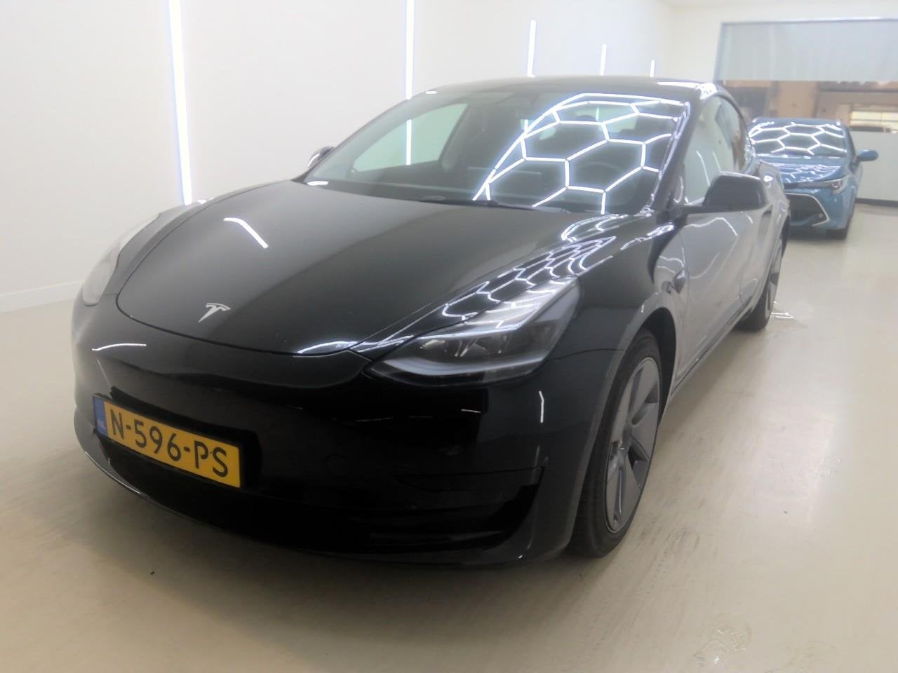Tesla Model 3 Standard RWD Plus 89.3% SoH FACELIFT [ LFP-ACC, Auto's, Automaat, Achterwielaandrijving, Gebruikt, Zwart