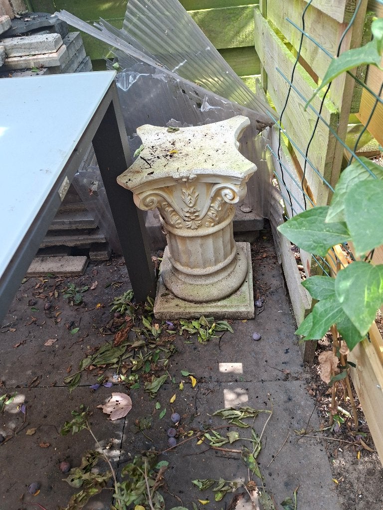 Griekse pilaar / zuil / console, Ophalen of Verzenden, Gebruikt