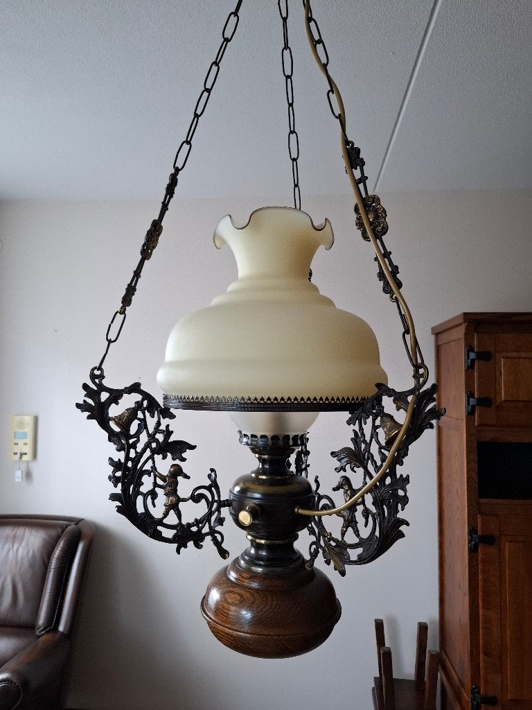 kamerlamp, Ophalen, Gebruikt, Glas