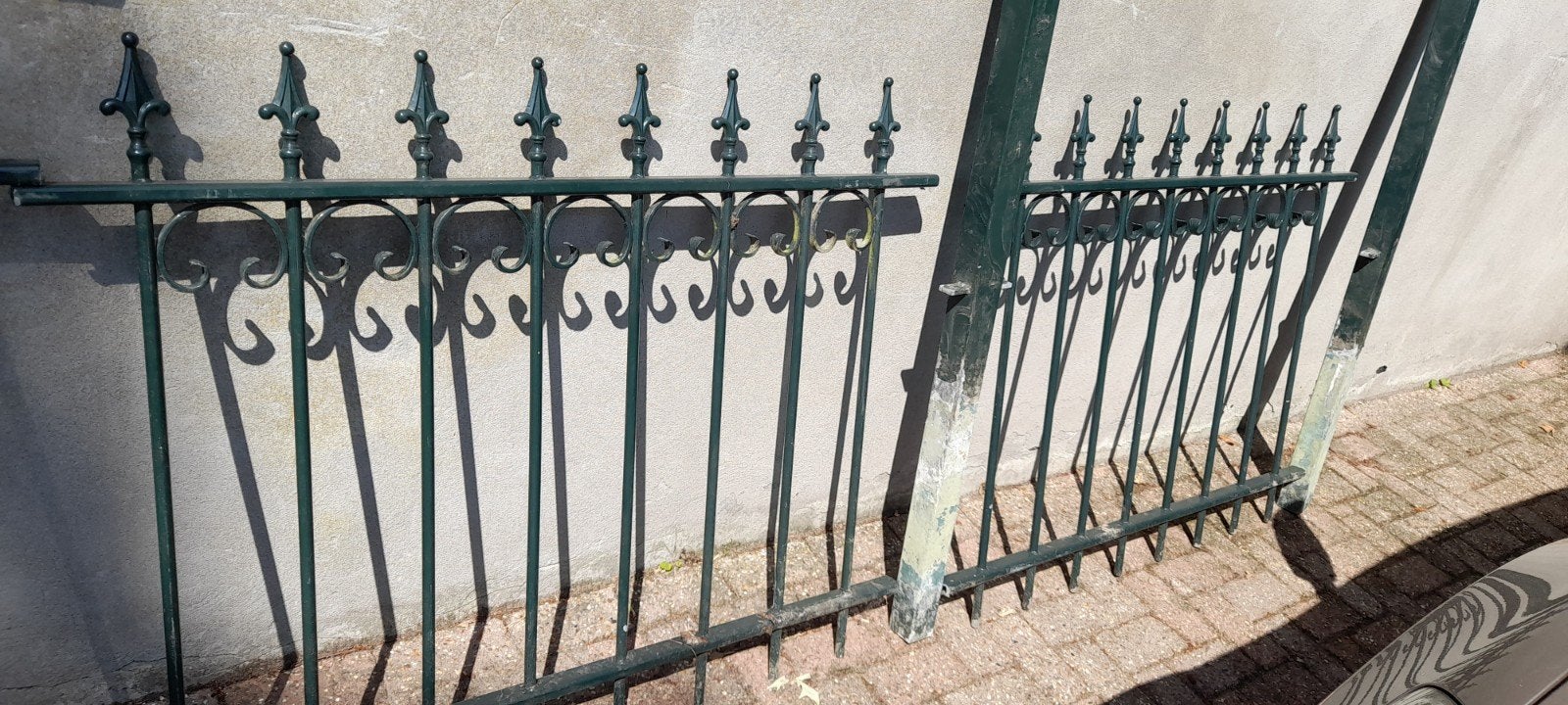 Hekwerk 3 meter., Tuin en Terras, Ophalen, IJzer, Sierhekwerk