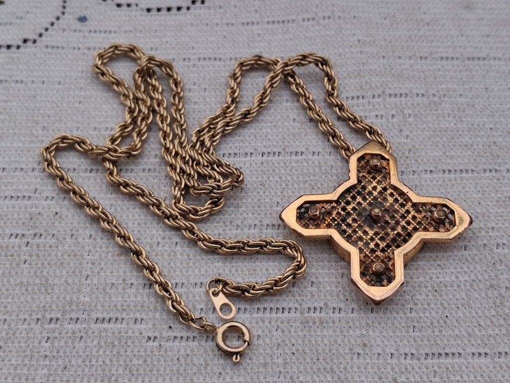 Vintage ketting, Verzenden, Overige materialen, Ketting