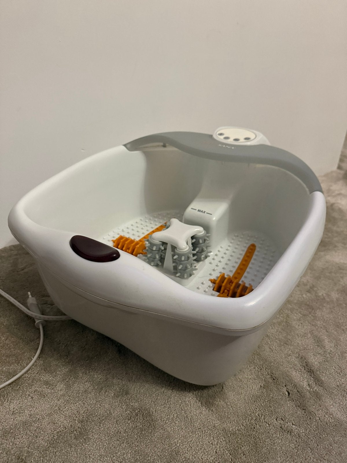 Sana Voetenbad met Massagefunctie, Ophalen of Verzenden, Zo goed als nieuw, Hand- en Voetverzorging