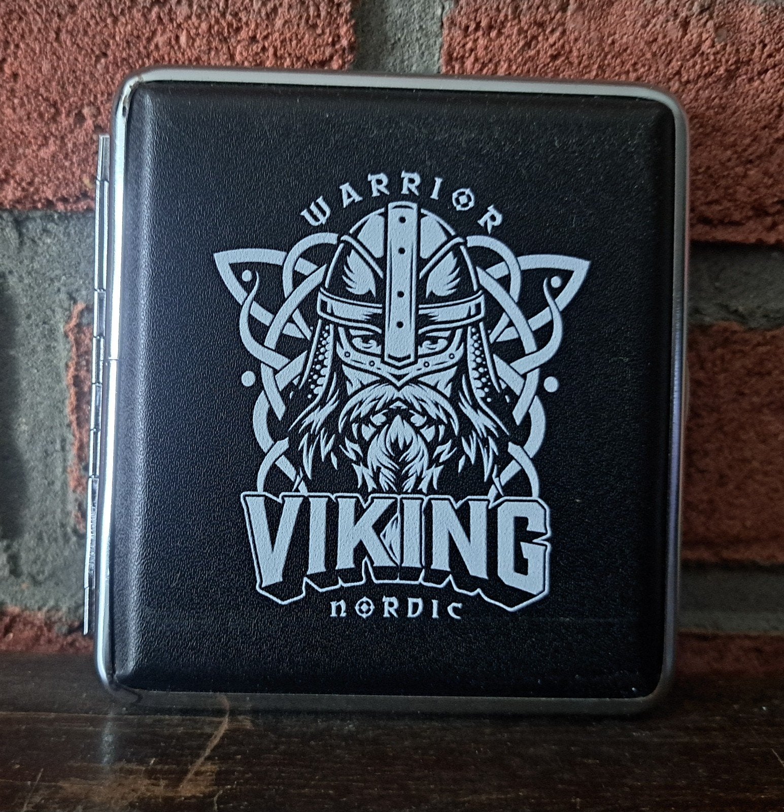 Champ sigarettenhouder viking thema - 20 sigaretten -warrior, Ophalen of Verzenden, Nieuw, Overige typen