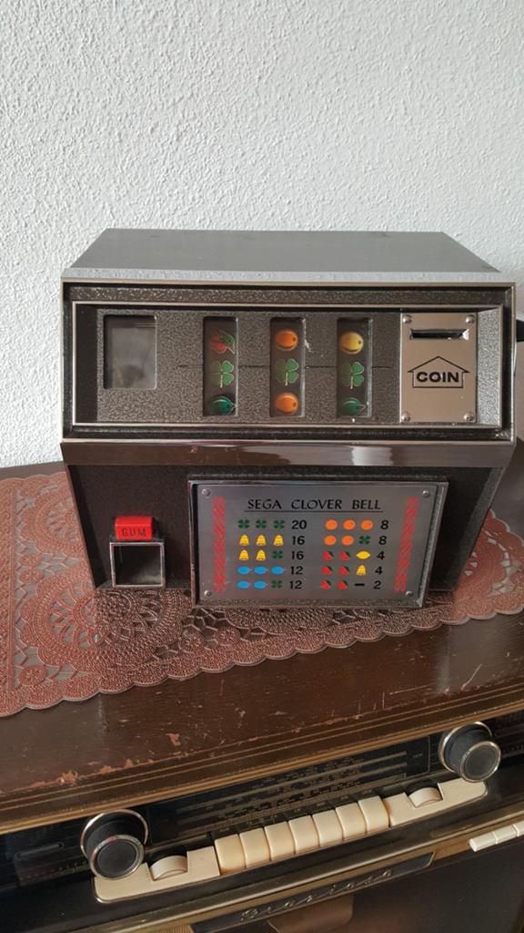 Gokkastje, Verzamelen, Automaten | Gokkasten en Fruitautomaten, Gebruikt, Overige munten, Met sleutels, Ophalen