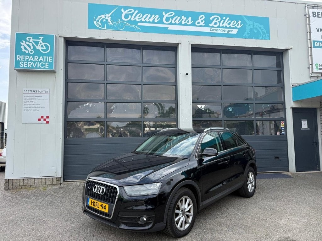 Audi Q3 EX BPM 2.0 TFSI q. Pro Line (bj 2013), Auto's, Euro 5, Gebruikt, 4 cilinders, Zwart