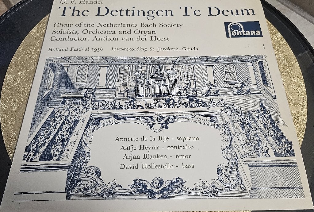 G.F. Händel – The Dettingen Te Deum, Ophalen of Verzenden, Zo goed als nieuw, Overige formaten