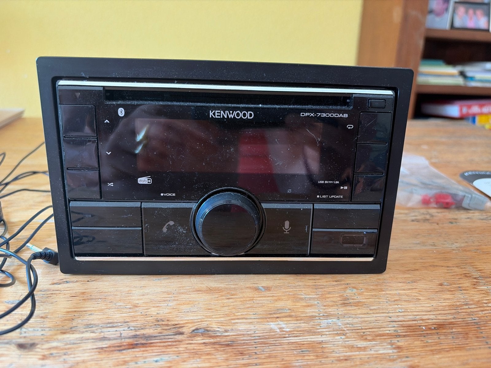 Kenwood DPX-7300DAB Dubbeldin Autoradio - Zo goed als nieuw, Ophalen of Verzenden, Zo goed als nieuw