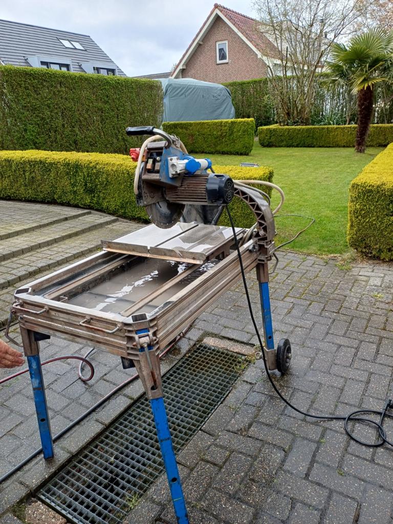 Carat zaagtafel T3510 laser, Gebruikt, 70 mm of meer, Overige typen, Ophalen of Verzenden
