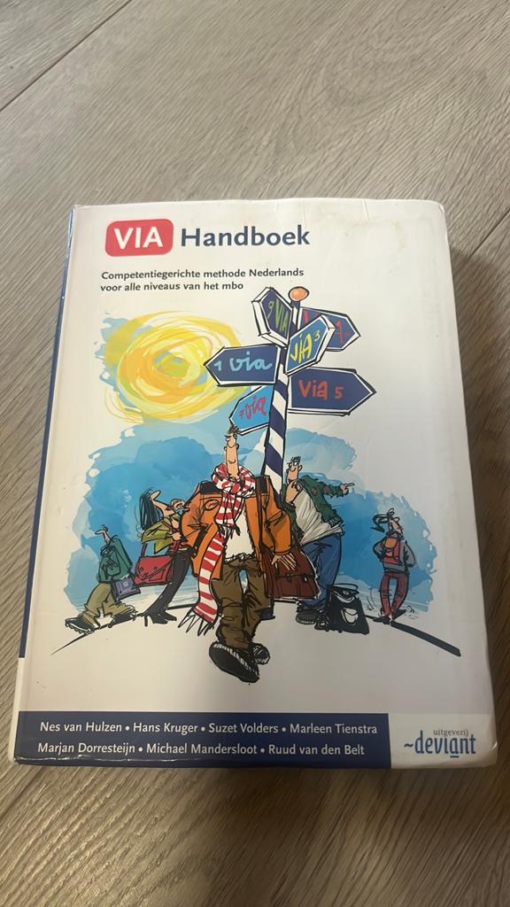 VIA Handboek, Boeken, Schoolboeken, Ophalen, Zo goed als nieuw, Overige niveaus, Nederlands
