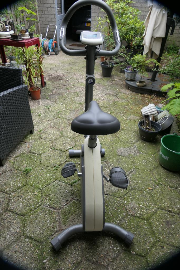 Hometrainer, Ophalen, Gebruikt, Aluminium, Hometrainer