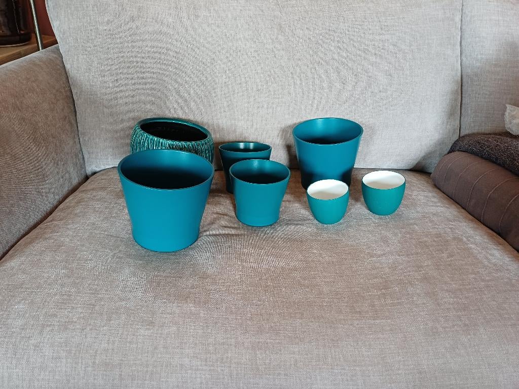 Plant Potten, Ophalen, Gebruikt, Rond, Binnen