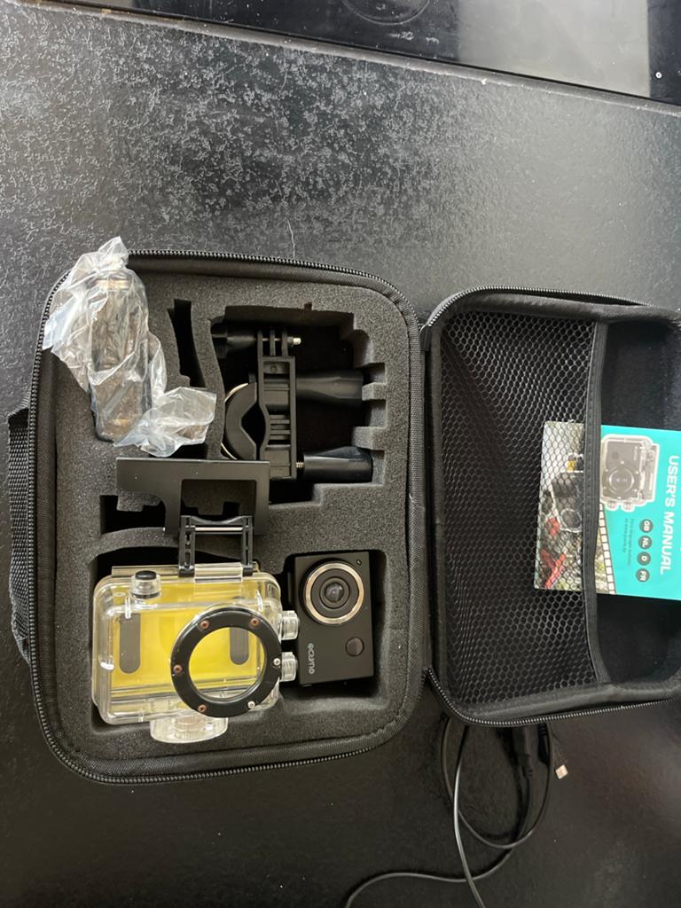 Guardo Action Camera Set - Zo goed als nieuw, Ophalen of Verzenden, Zo goed als nieuw, Overige merken