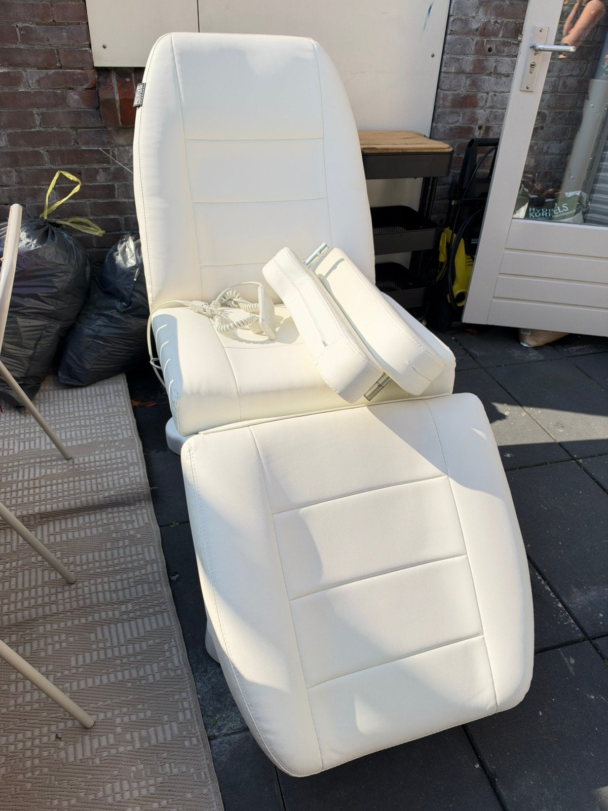 Behandelstoel Salon Reeve Wit