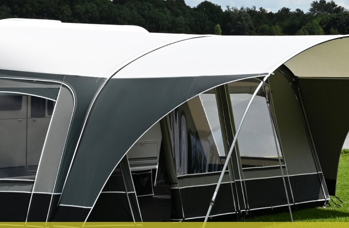 Voortent voor Eriba-Touring 542 caravan - Zo goed als nieuw, Caravans en Kamperen, Ophalen, Zo goed als nieuw, Polyester, Overige merken