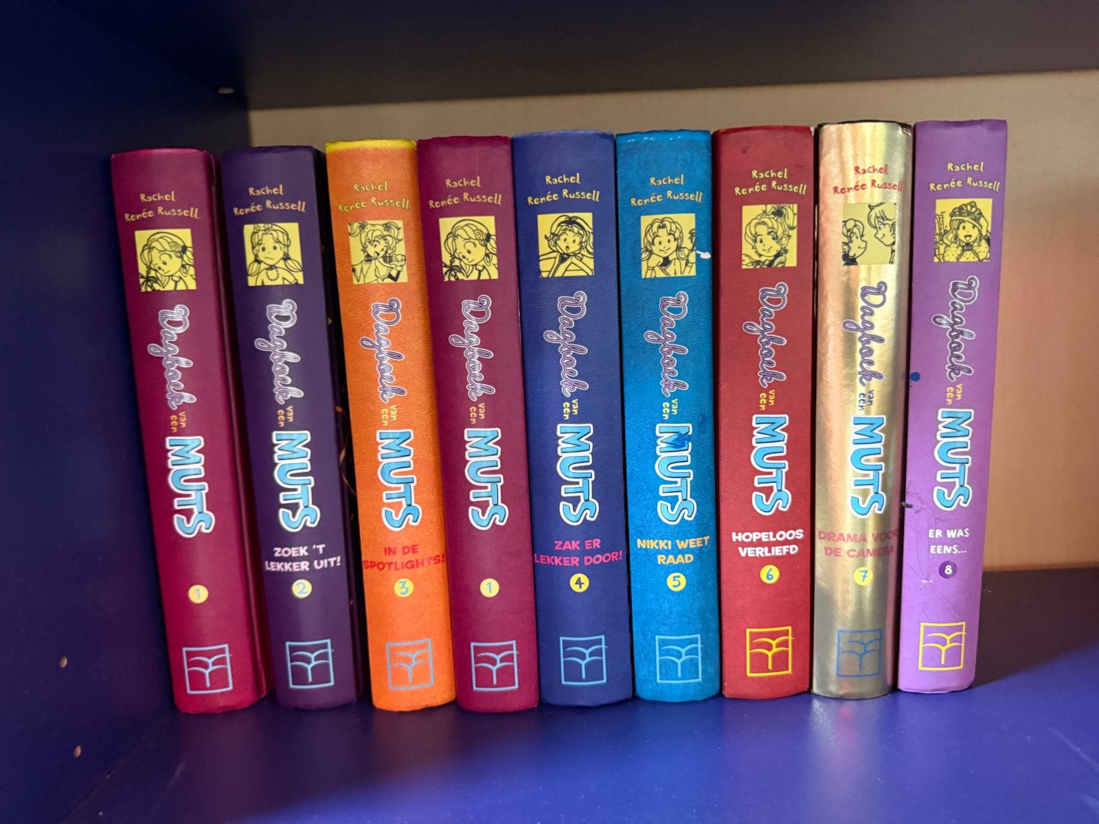 Dagboek van een Muts - 9 boeken, Boeken, Ophalen of Verzenden, Gelezen, Fictie algemeen
