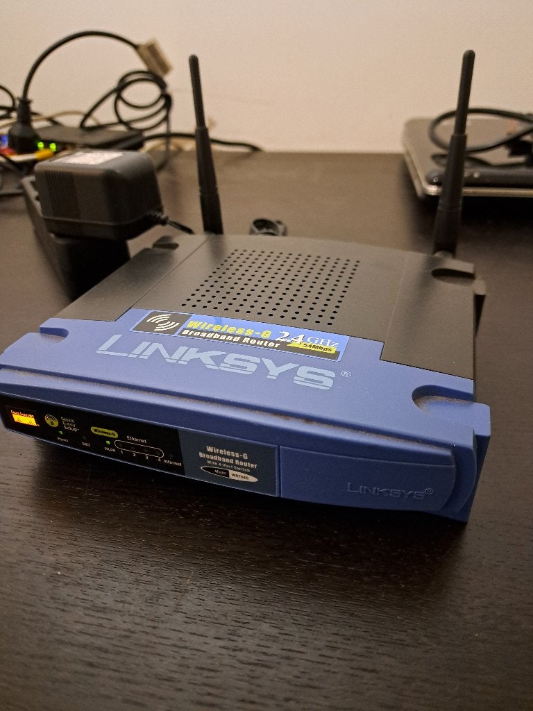 Linksys Wireless-G Broadband Router WRT54G, Ophalen of Verzenden, Gebruikt, Router, Linksys
