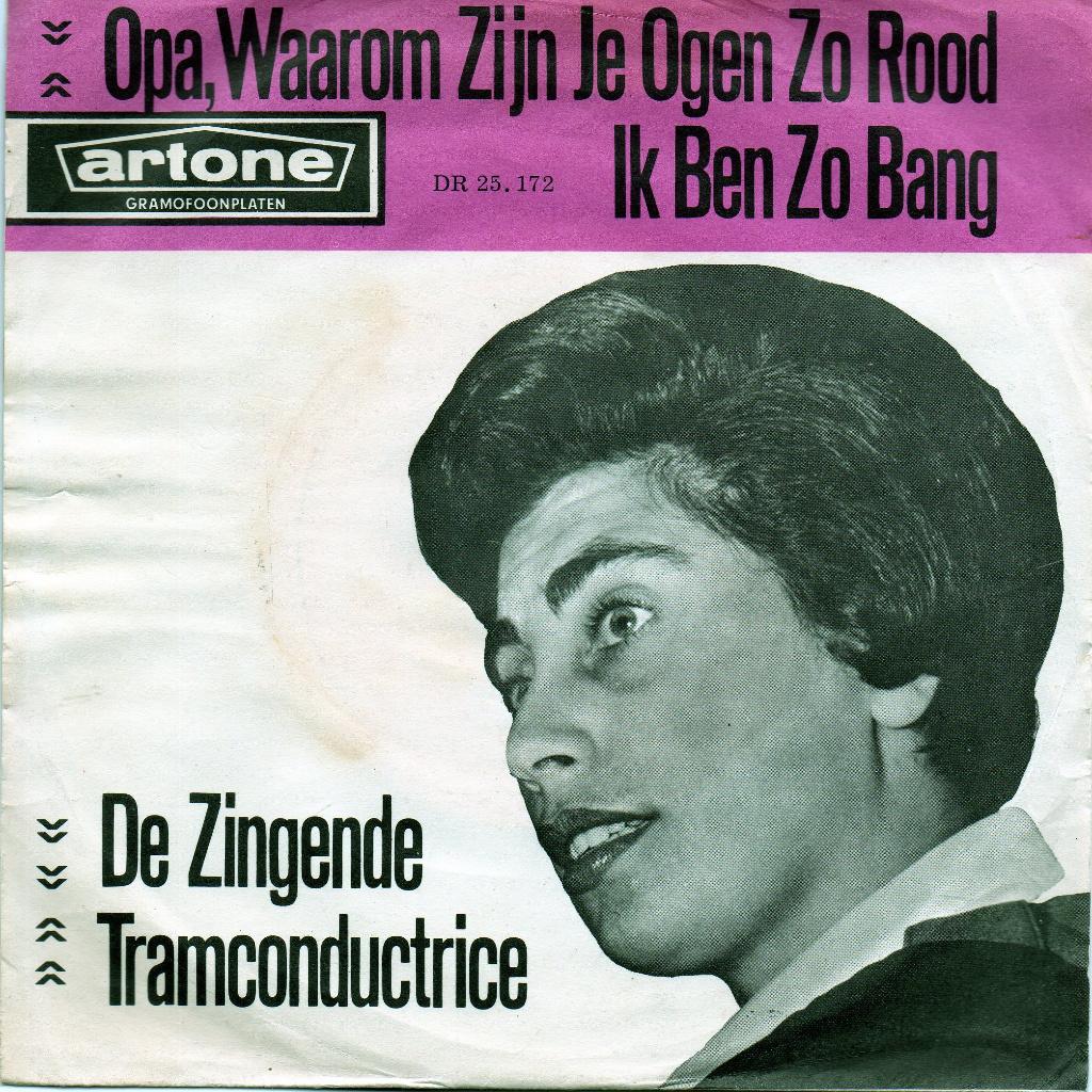 Zingende Tramconductrice - Opa, waarom zijn je ogen zo rood, Verzenden, Zo goed als nieuw, Nederlandstalig