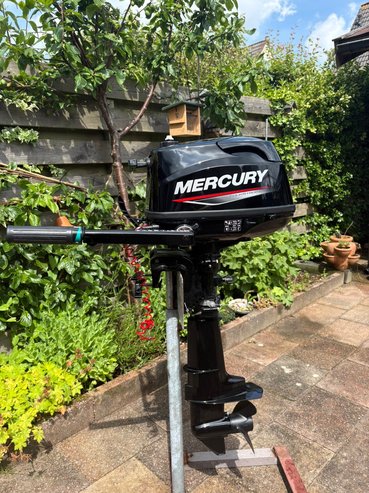 Mercury 6 pk 4takt, Watersport en Boten, Ophalen, Zo goed als nieuw, Benzine, 5 tot 10 pk