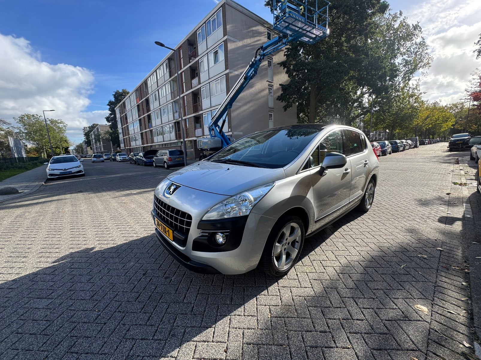Peugeot 3008 1.6 THP 2012 Grijs, Voorwielaandrijving, Met garantie (alle), 1434 kg, Handgeschakeld