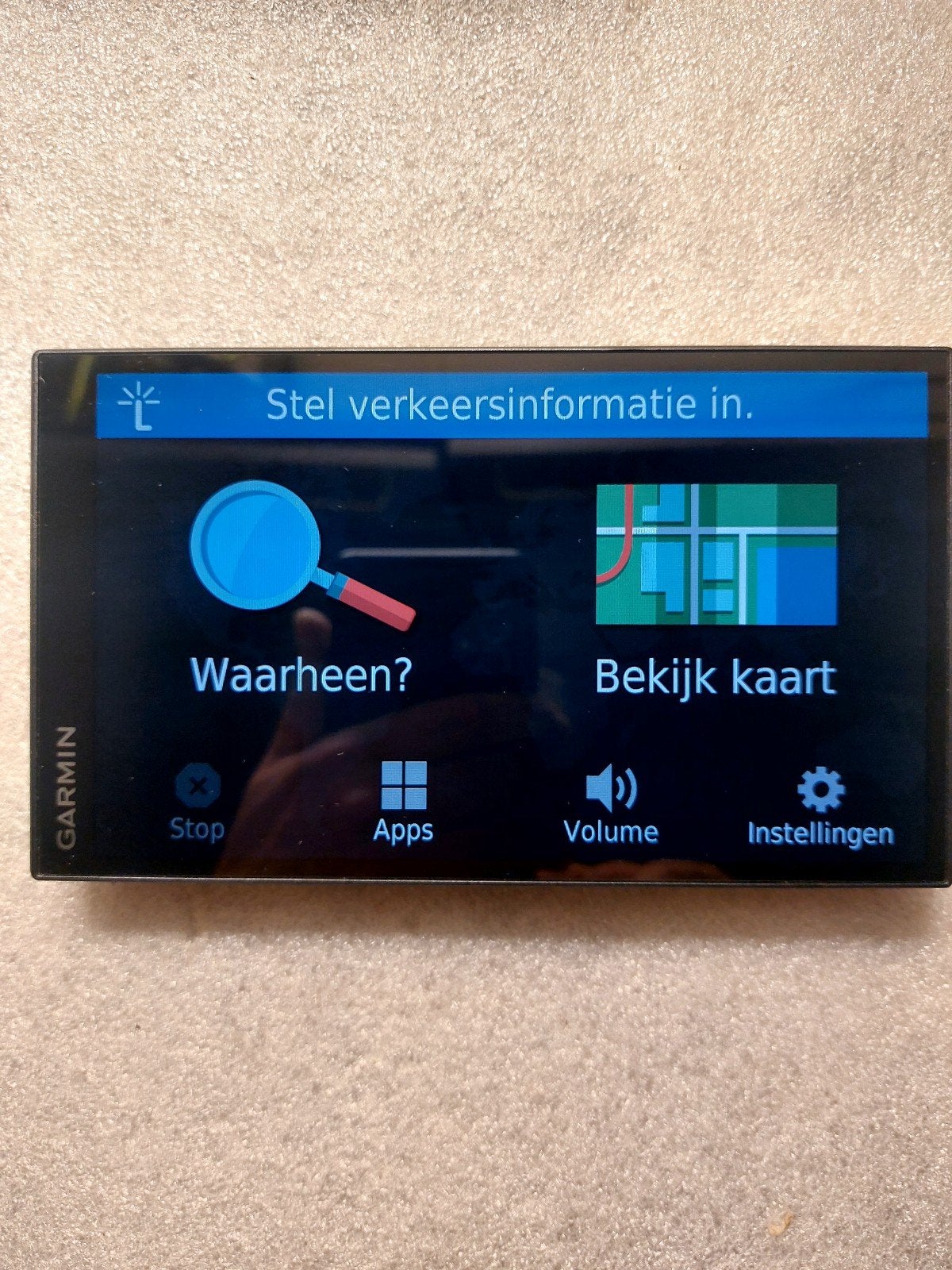 Garmin Camper 770 LMT-D met raamhouder en voeding, Ophalen of Verzenden, Gebruikt
