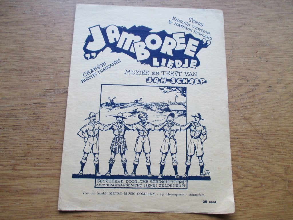 Jamboree liedje, Ophalen of Verzenden, Gebruikt, Artiest of Componist, Populair