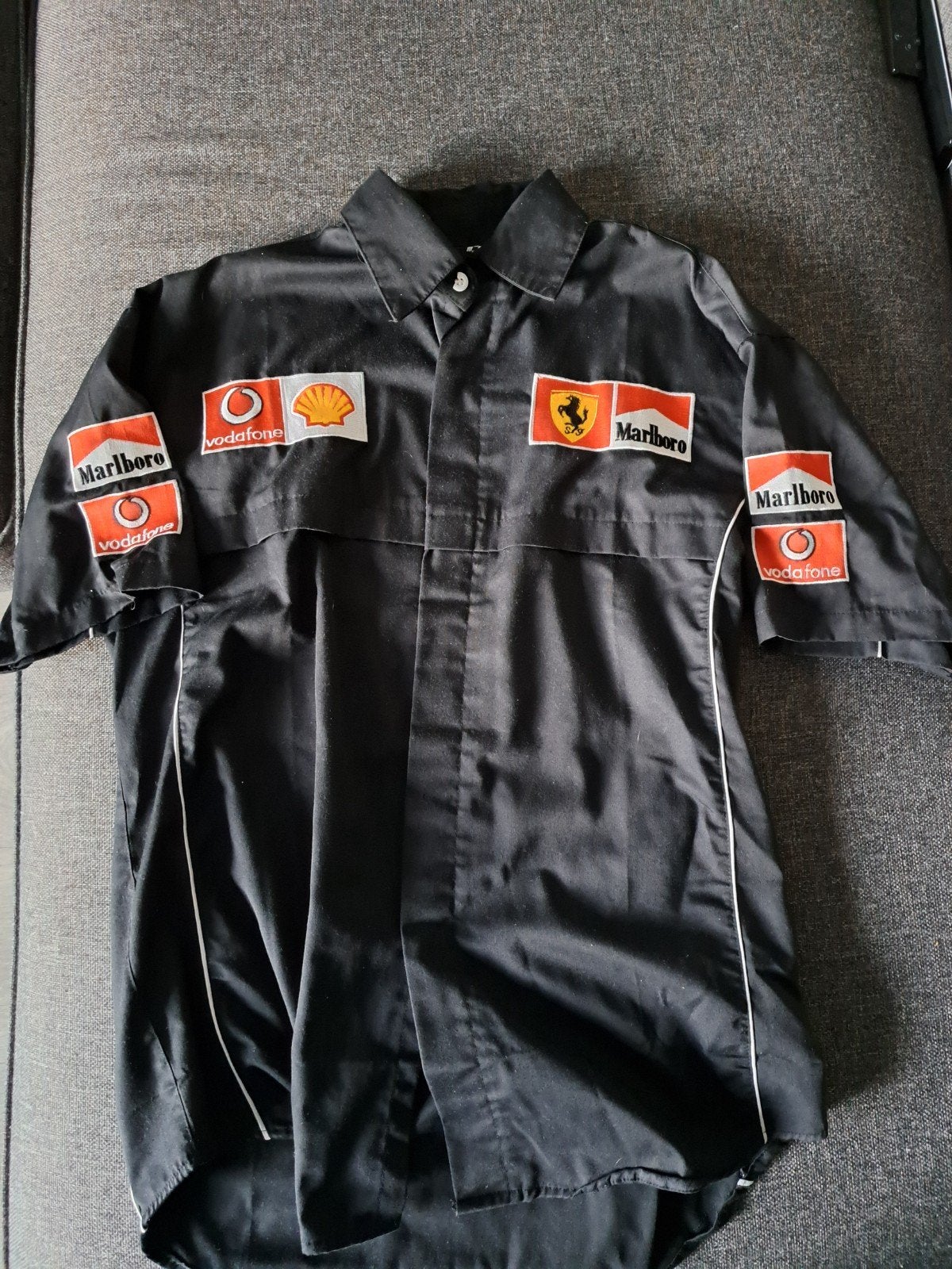 Stoer overhemd autosport, Ophalen of Verzenden