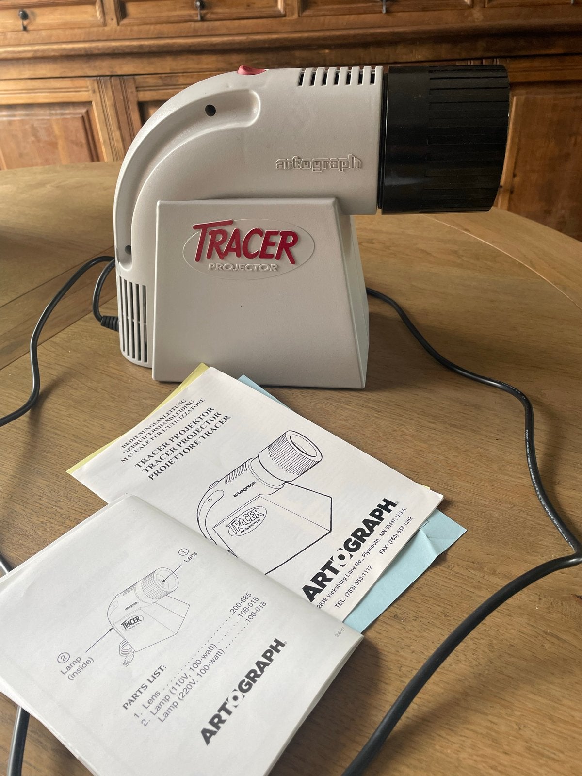 Artograph Tracer Projector met handleidingen, Ophalen of Verzenden, Zo goed als nieuw