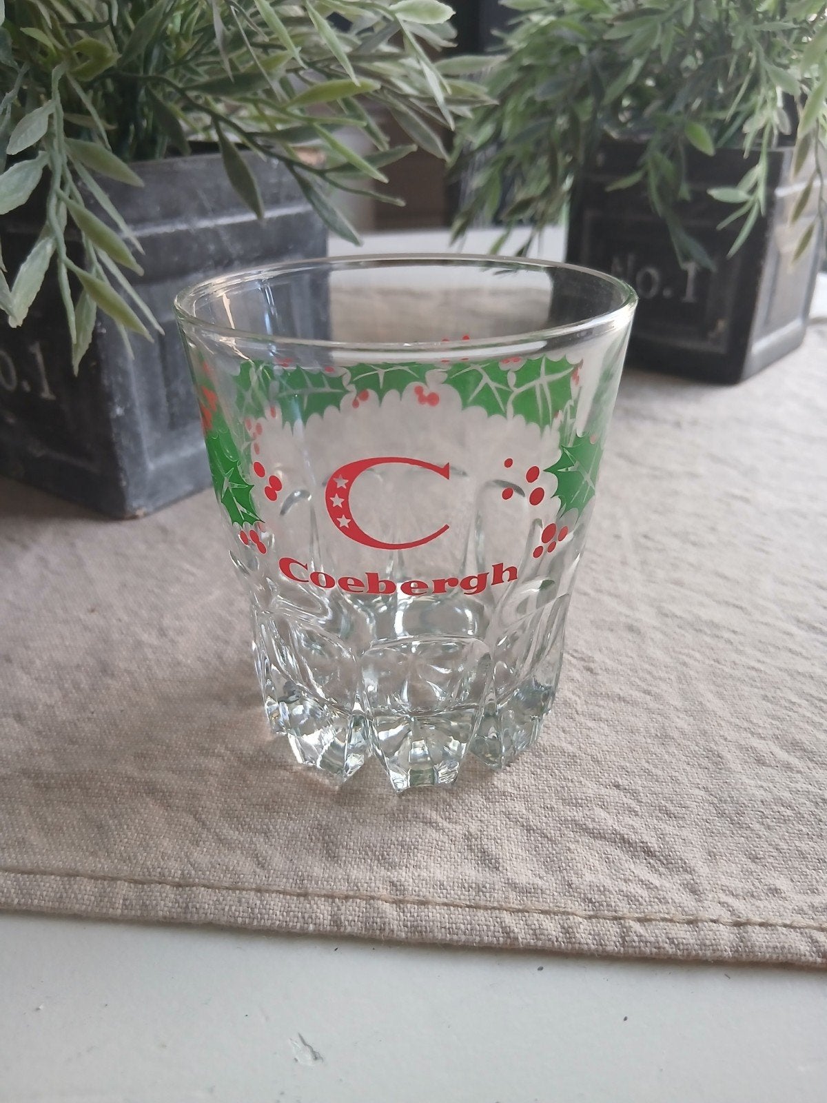 coebergh kerst wiskyglas, Ophalen, Gebruikt, Overige typen