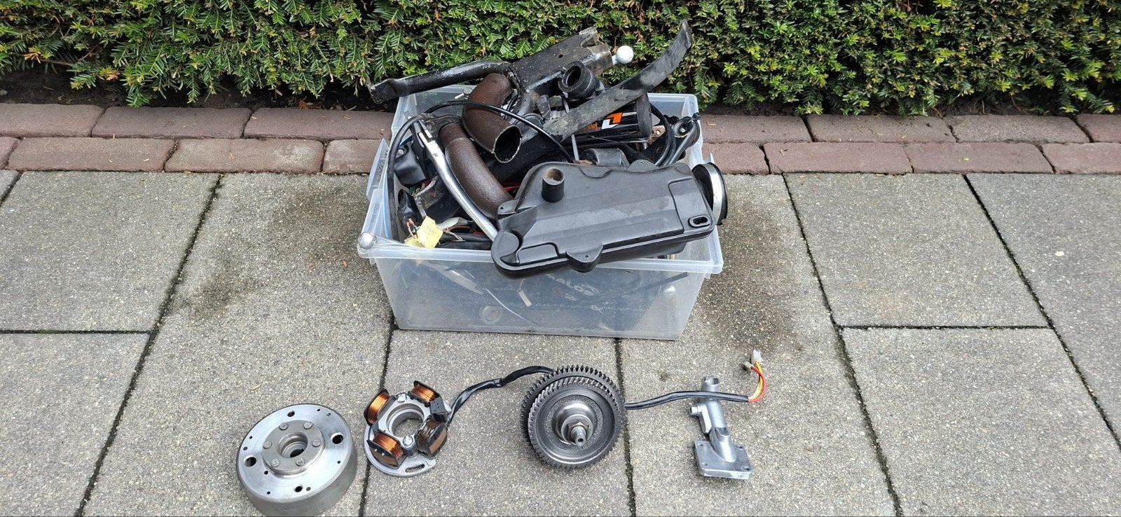 Tomos A35 onderdelen - Uitlaten, ontsteking en meer, Ophalen, Gebruikt, Uitlaat, Tomos