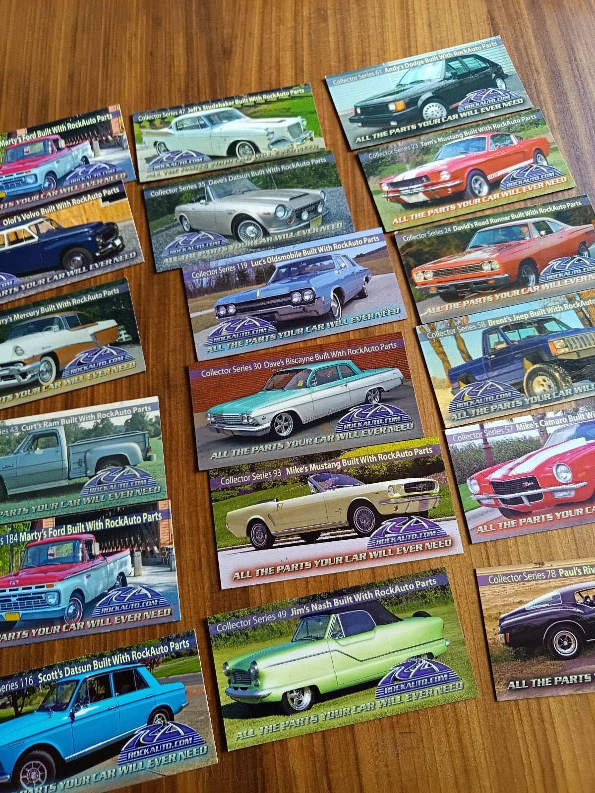 Auto Magneetjes - Diverse Klassieke Auto's, Verzamelen, Ophalen of Verzenden, Gebruikt, Auto's
