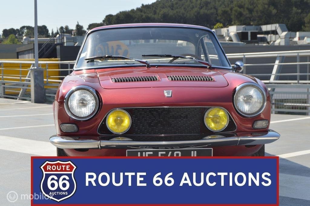 Simca 1200 S Coupé | 1969 | Route 66 Auctions, Auto's, Overige merken, Overige carrosserieën, Zwart, Bedrijf