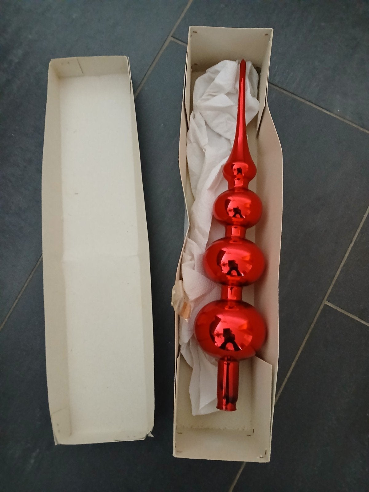 vintage piek rood, Ophalen of Verzenden, Gebruikt