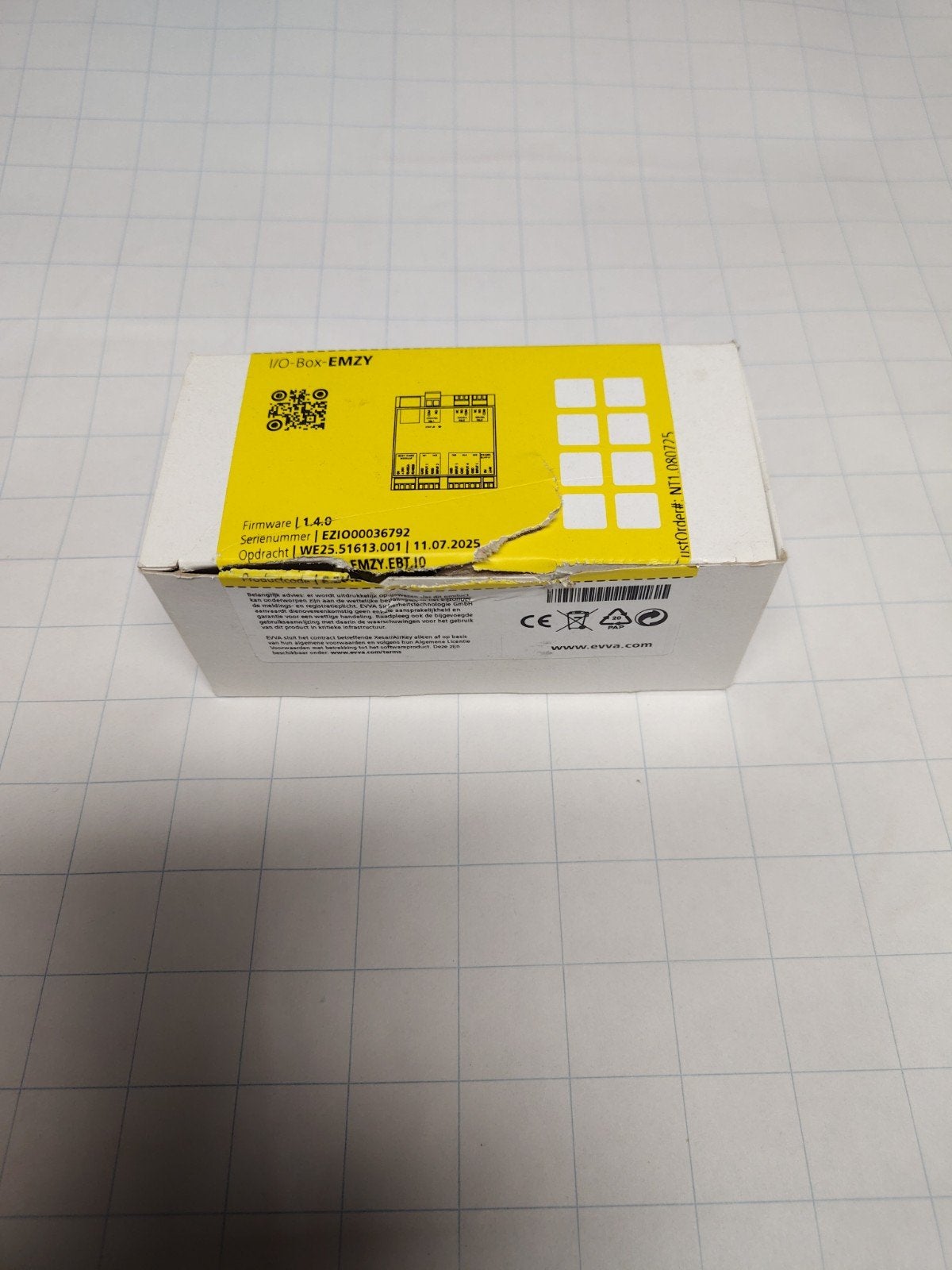 Te koop: een EMZY I/O box voor EVVA deurslot., Doe-het-zelf en Verbouw, Ophalen of Verzenden, Nieuw, Overige materialen, Overige typen