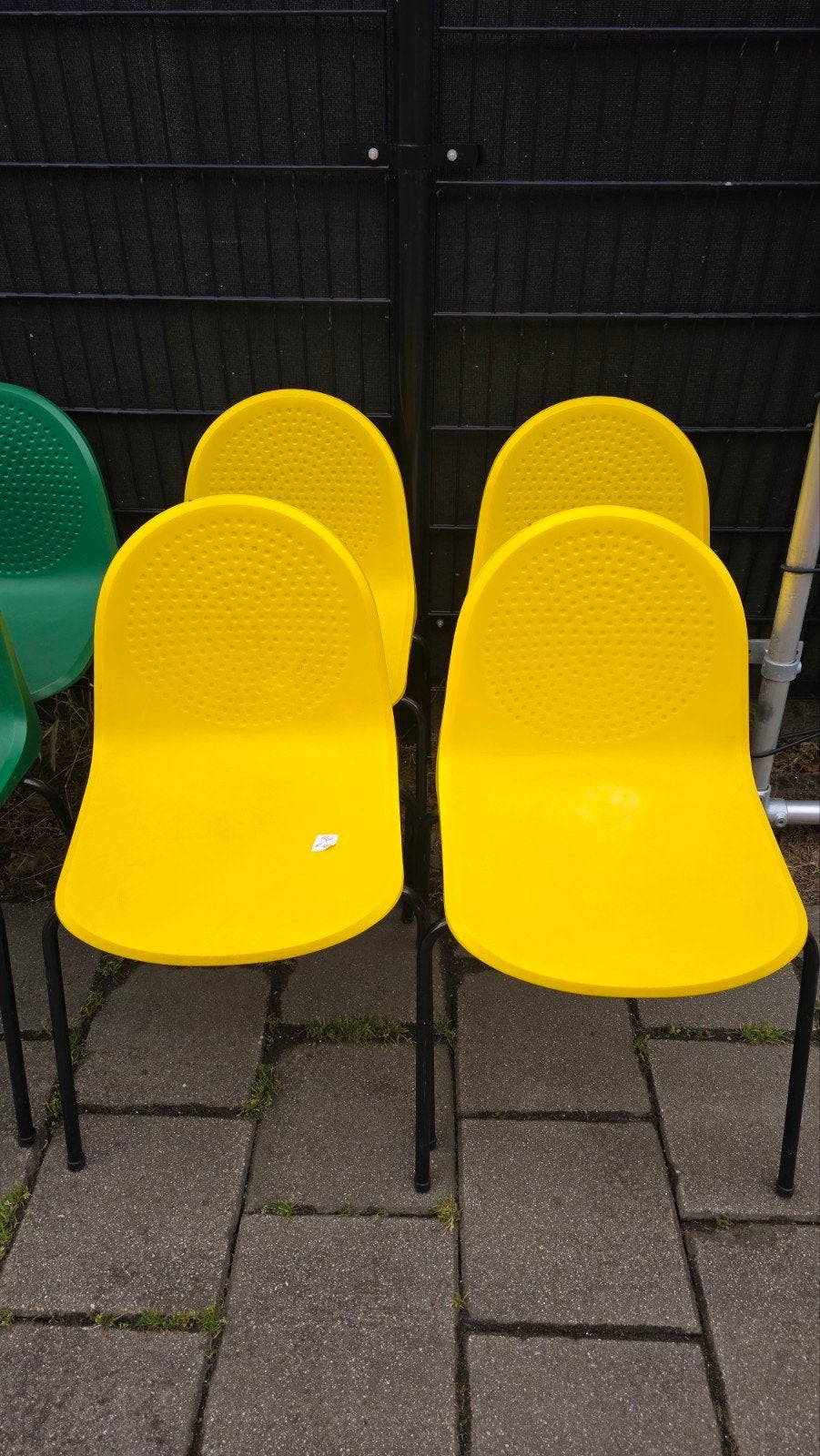 4 stoelen van Nowy Styl nu 5 euro p/st ophalen voor 29 -7, Ophalen, Overige kleuren, Kunststof, Vier