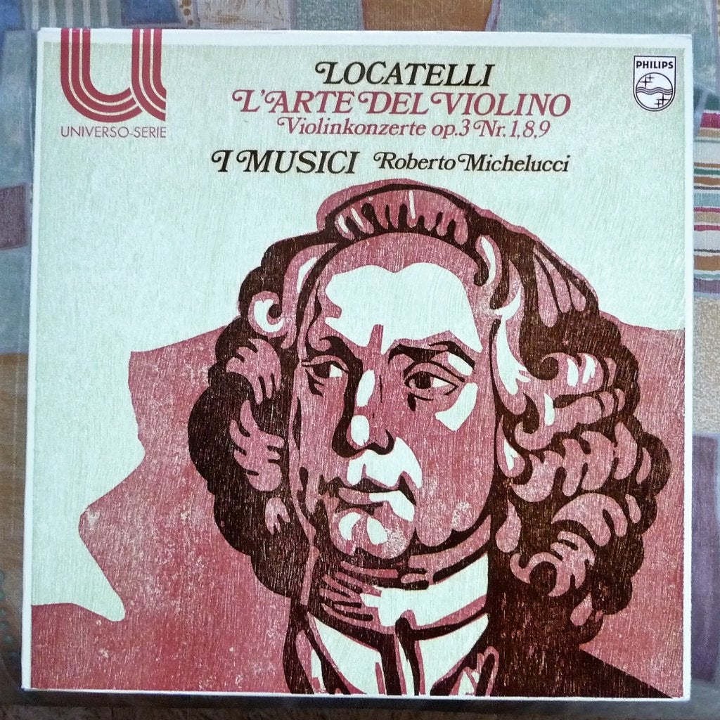 Locatelli - Vioolkoncert op. 3 Nr. 1.8.9, Ophalen of Verzenden, Kamermuziek, Gebruikt, 12 inch