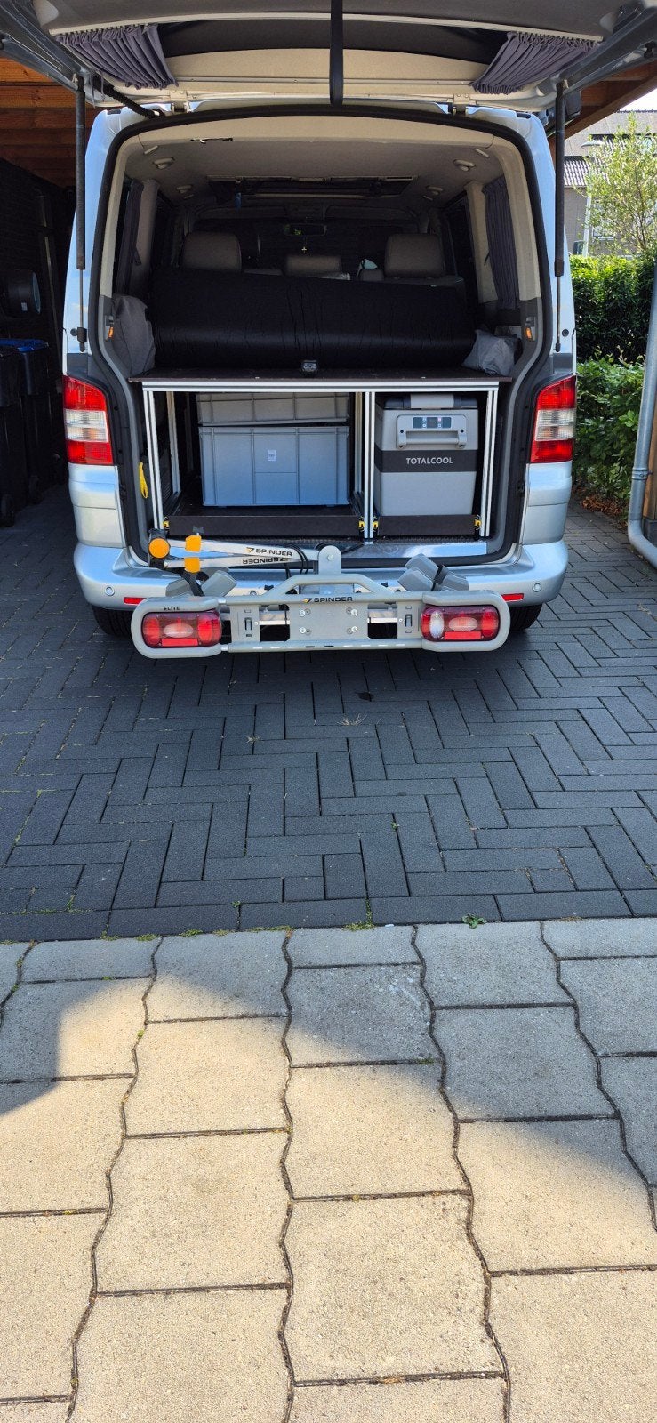 Spinder Elite fietsendrager voor trekhaak, Auto diversen, Fietsendragers, Gebruikt, Trekhaakdrager, 2 fietsen, Elektrische fiets