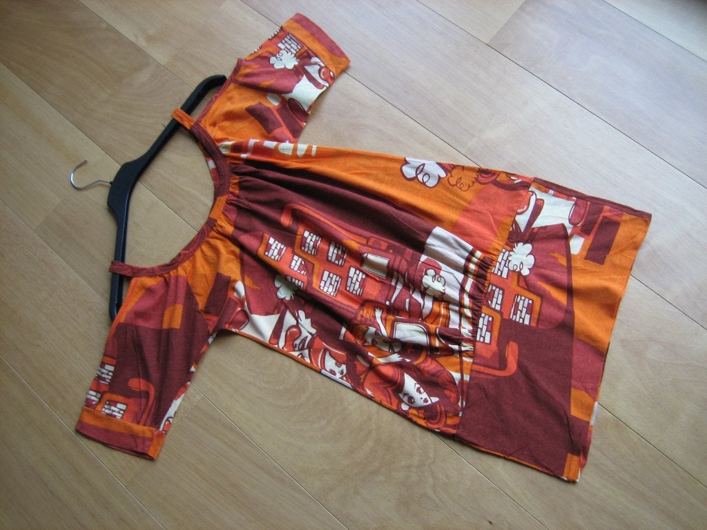 Enig shirt / tuniek in warme tinten I BELIEVE 36-38 snazzeys, Kleding | Dames, Maat 38/40 (M), Nieuw, Ophalen of Verzenden, Meerkleurig